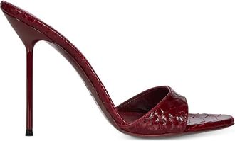 PARIS TEXAS Lidia 105 Mule - Dames - Schoenen - Rood - Maat: 38 EU Leer