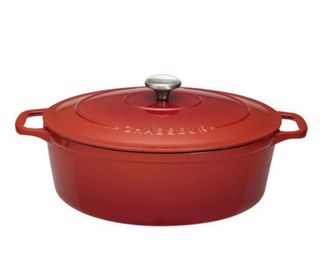 Chasseur Cacerola Ovalada De Hierro Fundido Esmaltado 33cm Rub&iacute; Sublime - Puc473358
