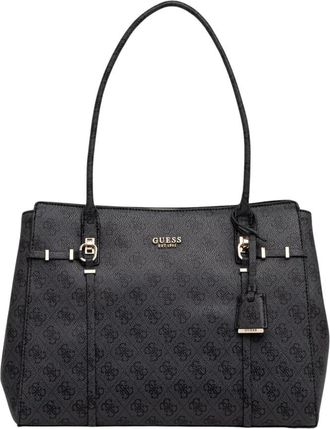 Guess Tassen, Dames, Grijs, ONE Size, Leona Tote Bag