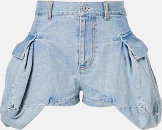 sacai Shorts di jeans cargo