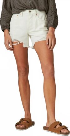 Lucky Brand 90S Midi Shorts In Bright White