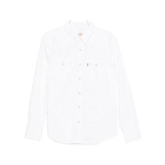 Levi's Casual Shirts, male, White, Size: XL Barstow Western Shirt