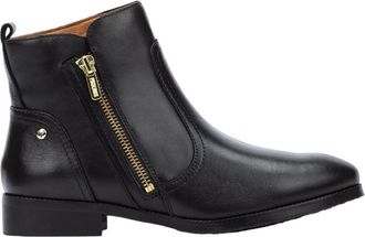 Pikolinos Ankle Boots, female, Black, Size: 7 US Women Casual Black Leather Ankle Boot