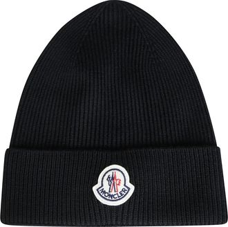 Moncler Beanies - Heren - Hoeden - Zwart - ONE Size - Accessoires