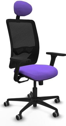 Piqueras y Crespo Silla De Oficina Piqueras Y Crespo Zulema Negro Espuma Densa