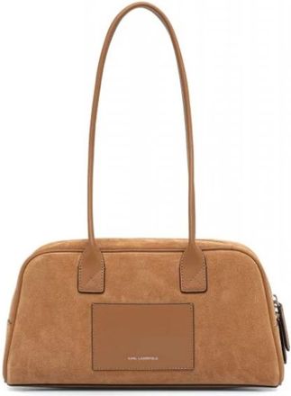 Karl Lagerfeld B3W30092 Schoudertas - Dames - Schoudertassen - Bruin - ONE Size - Tassen