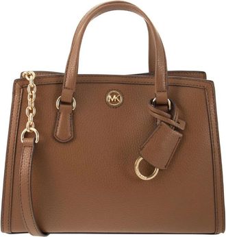 Michael Kors Small Chantal Leather Messenger Bag