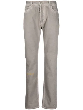Maison Margiela distressed straight-leg jeans - Grey
