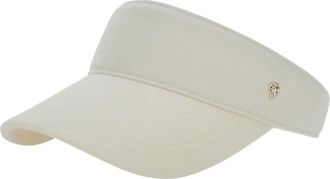 Helen Kaminski Berkley Vilten Vizier - Dames - Petten - Wit - ONE Size - Wol - Accessoires