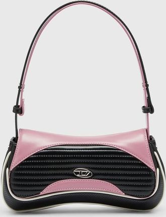 Diesel Play - Clutch with colour-block design - Clutches - Woman - Multicolor