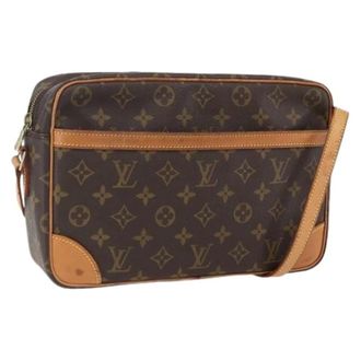 Louis Vuitton Pre-owned Cross Body Bags, female, Brown, Size: ONE SIZE Pre-owned Vintage Monogram Shoulder Bag