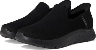 Skechers Hands Free Slip-ins Go Walk Flex Sneaker Mens Shoes Black/Black : 8.5 D - Medium, Textile