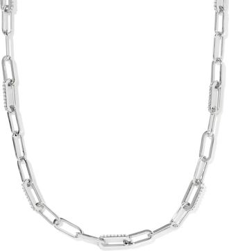 Kendra Scott Womens Bella Chain Necklace In Silver
