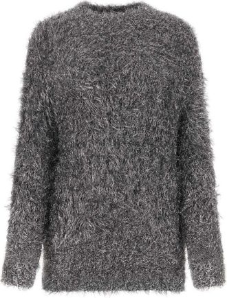 Isabel Marant Silver nylon blend Wayne sweater