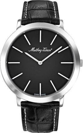 Mathey-Tissot Mens Darius Black dial Watch