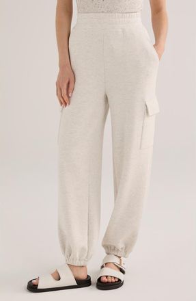 Varley The Cargo Pants in Ivory Marl at Nordstrom, Size X-Large