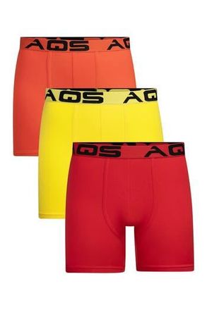AQS Classic Boxer Briefs - Pack of 3 in Orange/red/yellow at Nordstrom Rack, Size X-Large