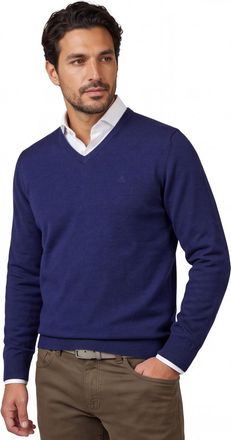 Scotland Blue trui Scotland Blue donkerblauw katoen