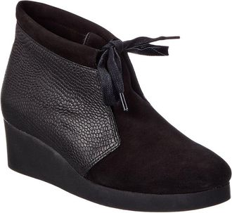 Arche Hablo Leather Wedge Bootie