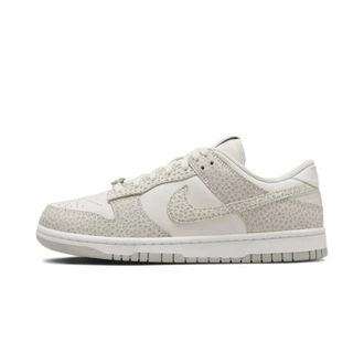 Nike Fitness, Dames, Grijs, 44 EU, Leer, Dunk Low Safari Phantom