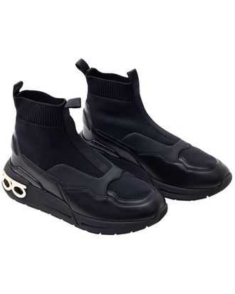 Ferragamo Cosma Leather Sneaker