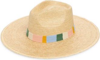 Sunshine Tienda Clara Palm Straw Sun Hat in Natural at Nordstrom, Size X-Small