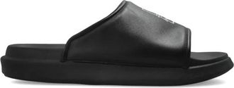 Yohji Yamamoto Slide - Heren - Sandalen - Zwart - 43 EU - Leer - Schoenen