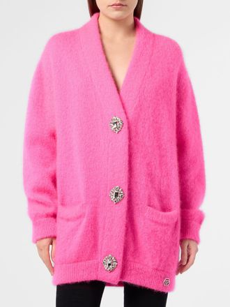 Philipp Plein Cardigan over PP in lana mohair