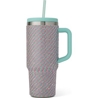 Core Home Rhinestone Tumbler in Teal Multi at Nordstrom Rack