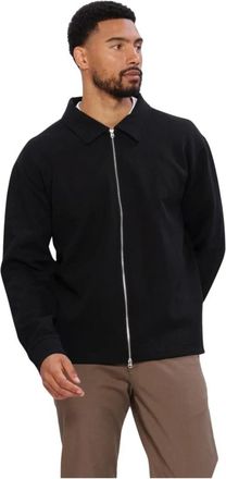 Selected Slmtom Soft Full Zip Sweat Noos - Heren - Vesten met rits - Zwart - L - Hoodies & sweatvesten