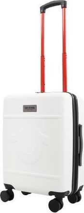 True Religion Molded U 22 Expandable Hardside Carry-On Spinner Luggage in White at Nordstrom