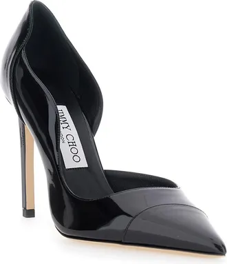 Jimmy Choo London Womens Pumps Brigitte Black Leather Calf