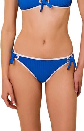 Solid & Striped The Soraya Side Tie Swim Briefs in Olympian Blue at Nordstrom, Size X-Large