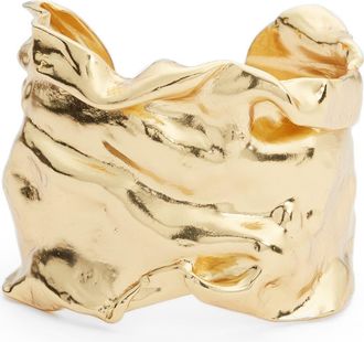 Karine Sultan Sculptural Cuff in Gold at Nordstrom