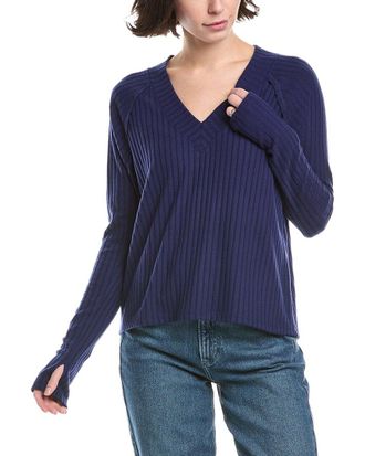 Red Haute V-Neck Sweater