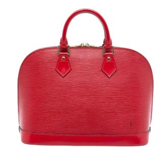 Louis Vuitton Pre-owned Handbags, female, Red, Size: ONE SIZE Pre-owned Alma PM