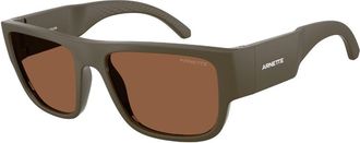 Arnette AN4377 3051/2 Mens Sunglasses Green Size 55
