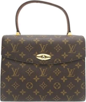 Louis Vuitton Pre-owned Handbags, female, Brown, Size: ONE SIZE Pre-owned Vintage Canvas Handbag