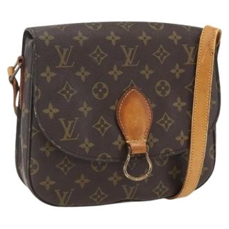Louis Vuitton Pre-owned Cross Body Bags, female, Brown, Size: ONE SIZE Pre-owned Canvas Cross Body Bag
