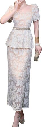 Burryco Short Sleeve Midi Dress