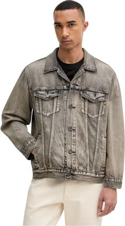 Levi's Relaxed Fit Denim Jacket - Heren - Spijkerjassen - Grijs - M - Denim - Jassen