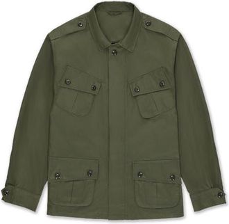 Fortela Elias Cotton Jungle Jacket in Green at Nordstrom, Size X-Large Eu