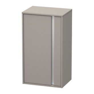 Duravit Armario Semi Alto Duravit Ketho 1266, 1 Puerta De Madera, Con Bisagra A La Izquierda, 500x880mm, Color (frente/cuerpo): Terra Mate - Kt1266l1414