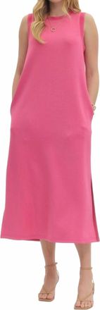 Entro After Glow Dress In Pink
