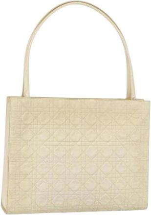 Dior Pre-owned Vintage Nylon Tote Bag - Dames - Vintage Shopper - Beige - ONE Size - Nylon - Vintage