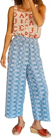 Ace & Jig Paul Pull-on Straight Leg Patch Pocket Pants in Lisbon at Nordstrom, Size Large