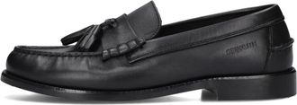 Tommy Hilfiger Schoenen, Heren, Zwart, 45 EU, Linnen, Heren Tassel Loafers voor lente/zomer