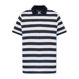 Paul & Shark Paul & Shark, Polo Shirts, male, Blue, Size: 2XL Striped Pattern Polo