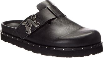 Palm Angels Studded PA Leather Mule