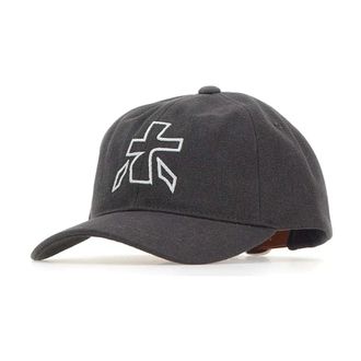 Premiata Caps, male, Black, Size: 58 CM Ball 07 Cap